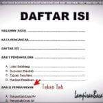 Cara Buat Daftar Isi Otomatis di Ms Word Dengan Mudah