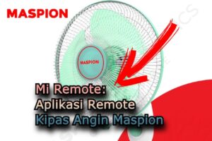 Aplikasi Remote kipas Maspion, Mi Remote