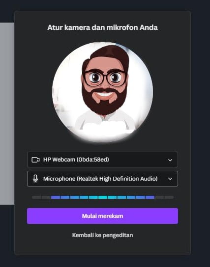 Cara Membuat Video Presentasi Dengan Wajah