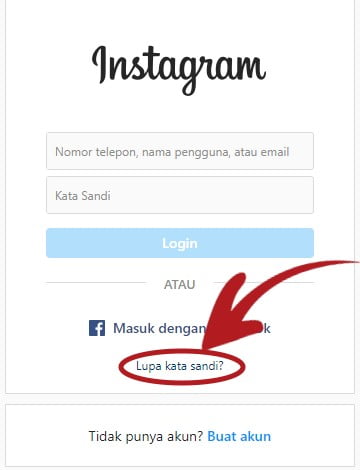 Cara Menghapus Akun Instagram yang Lupa Password