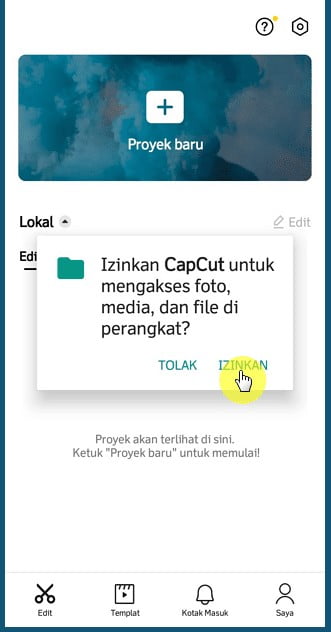Cara Potong Video di CapCut