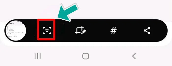 Cara Screenshot Samsung A30 Panjang