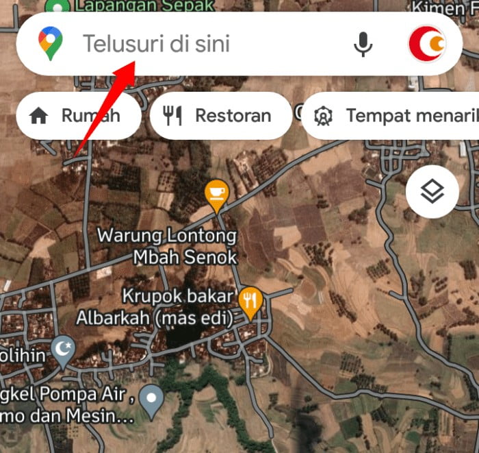 Simpan Tempat Favorit di Aplikasi Google Maps