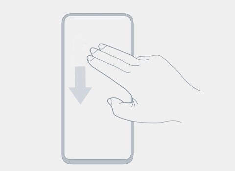 cara screenshot realme 5i
