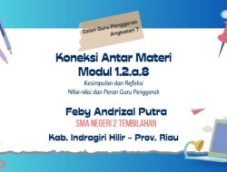 1.2.a.8. Koneksi Antar Materi – Modul 1.2 – CGP mampu menghasilkan kesimpulan
