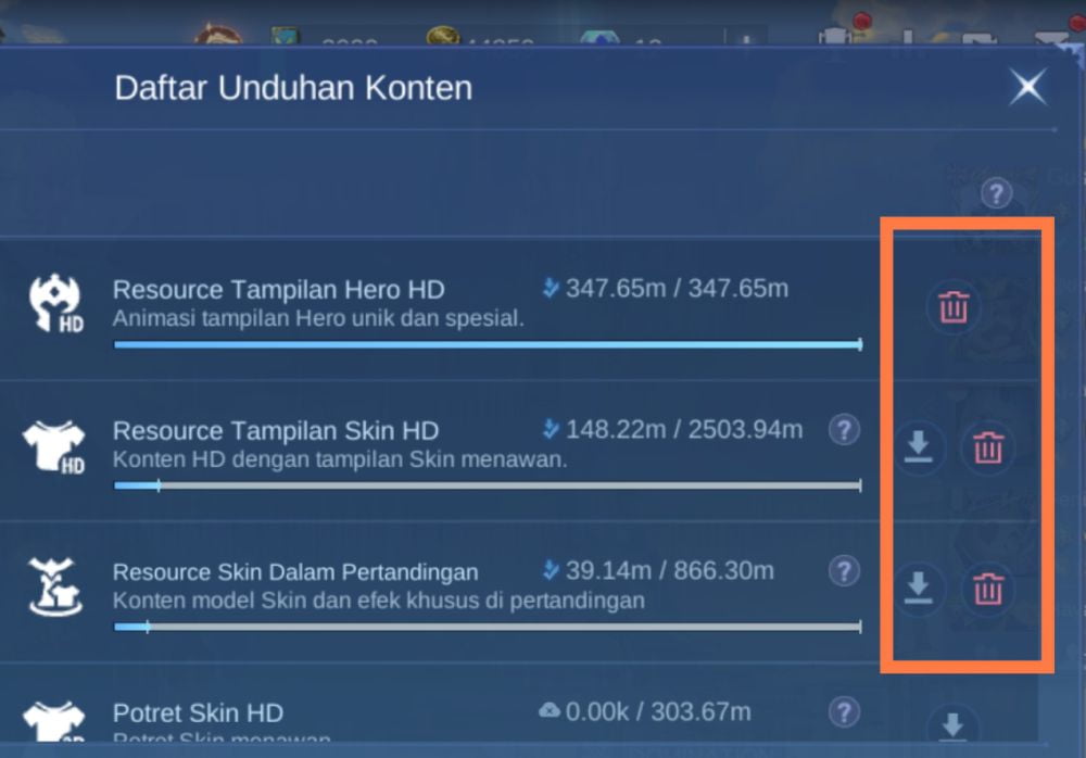 Cara Mengurangi Ukuran Aplikasi Mobile Legends dengan Mudah